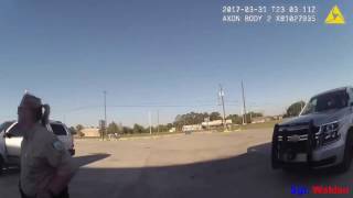 Video released of La  officer cursing and waving gun after domestic dispute involving brother