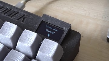 CODEK - Configurable OLED Display Extension Keyboard | A 3D Printed Macro Keyboard