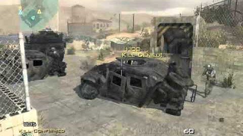 Mw3 Double Across Map Throwing Knives