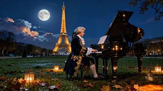 Moonlight Sonata in Paris 🌙 | Relaxing Classical Piano music by the Eiffel Tower | Romantic Ambience