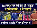 IPL Points Table 2026: MI की हार से कितना नुकसान|  CSK ने लगाई लंबी छलांग| Playoffs की रेस में कौन?