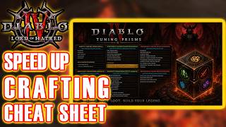 DIABLO 4: Speed Up Your Crafting With This Handy Horadric Cube CHEAT SHEET