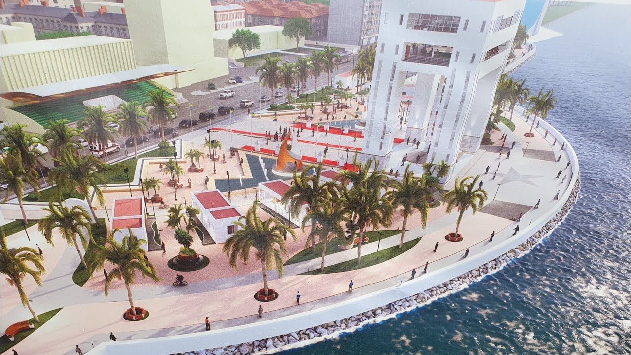 🇬🇦| Monument Georges Damas Aleka Avancement des travaux et présentation du projet final