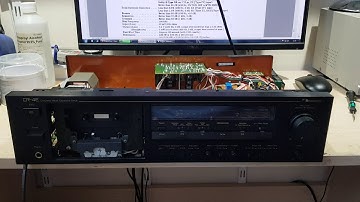 Nakamichi CR-4E Wow-Flutter test.