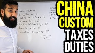 Import Custom Charges | How To Import From CHINA  | Urdu Hindi Punjabi