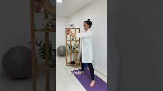 Esse é um exercício avançado no tratamento e só deve ser feito com acompanhamento. O saco de arroz