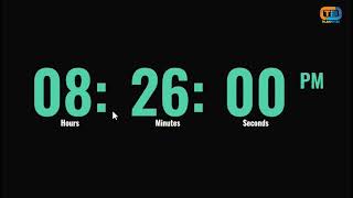 How To Create Digital Clock Using Html, Css, Javascript Simple Project 1