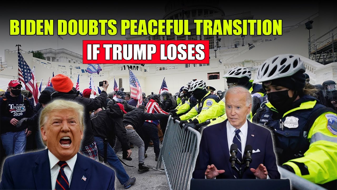 No Confidence in Peaceful Transition if Trump Loses – Biden - YouTube