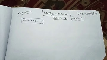 Cbse class 5 chapter 3 (Large Number)(part 2)maths