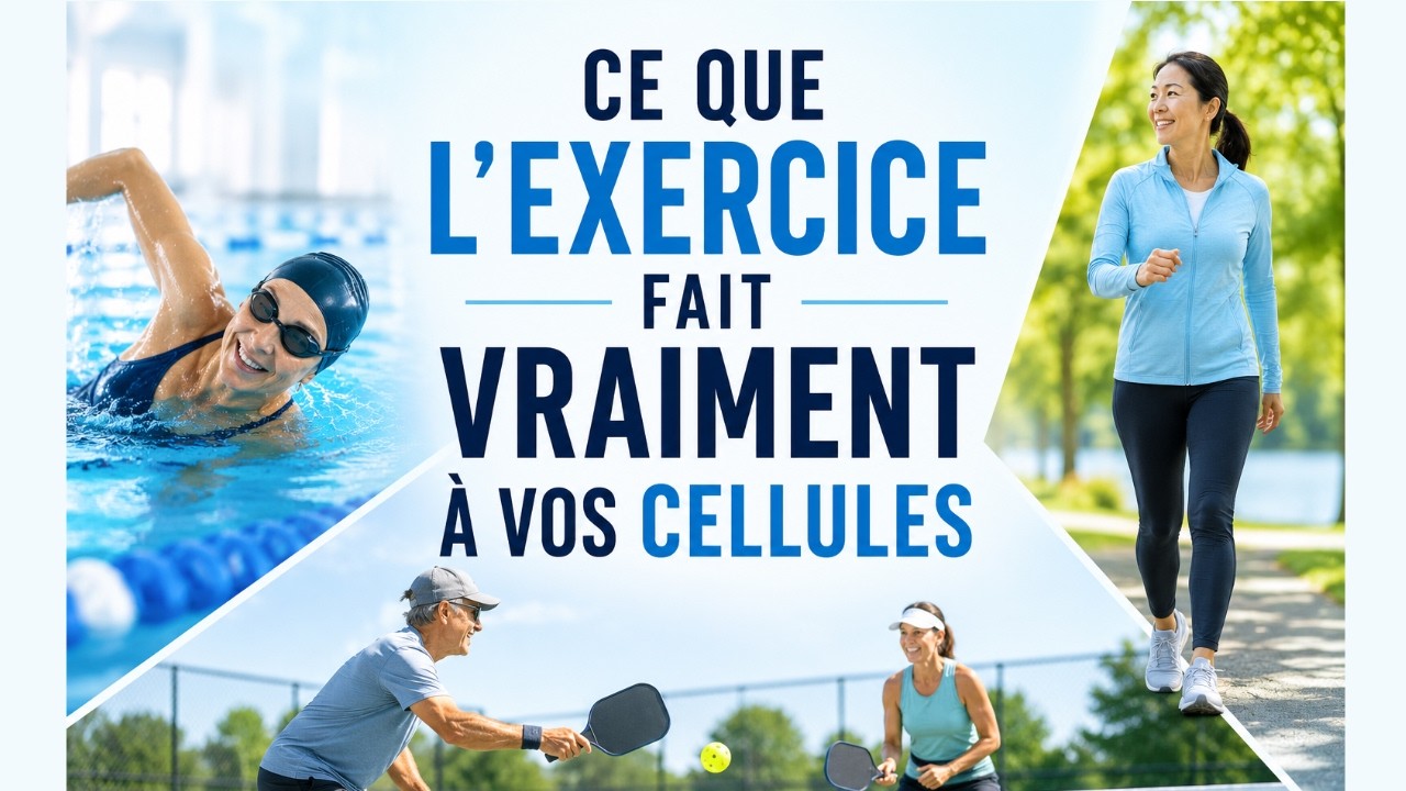 Ce que l’exercice fait vraiment à vos cellules !