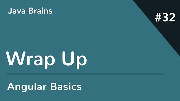 Angular 6 Basics 32 - Wrap Up