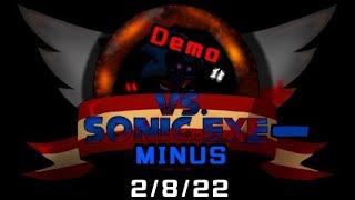 Vs. Sonic.EXE Minus Demo Trailer