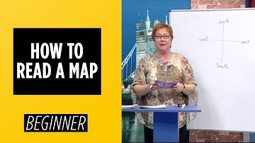 Beginner Level - How To Read a Map | English For You
