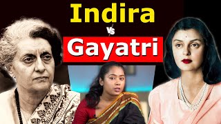 The Rivalry Between Gayatri Devi \& Indira Gandhi | Emergency | Keerthi History