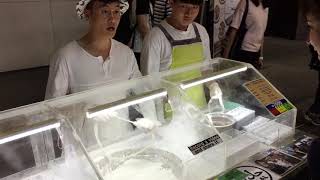 Korean Street Food 한국 길거리 음식 - 꿀타래 Kkultarae