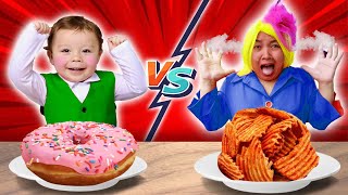 กิน อาหารเผ็ด VS อาหารหวาน กับลูกชิคกี้พาย!!!