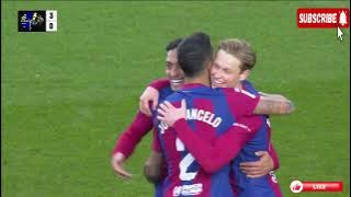 Barcelona vs Getafe | 4-0 | All Goals & Highlights | 2025 .