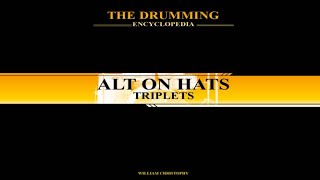 Alternate On Hi Hats Triplets - Drum Lesson 1