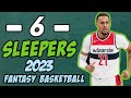 6 SLEEPERS NBA FANTASY BASKETBALL 2023