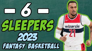 6 SLEEPERS NBA FANTASY BASKETBALL 2023