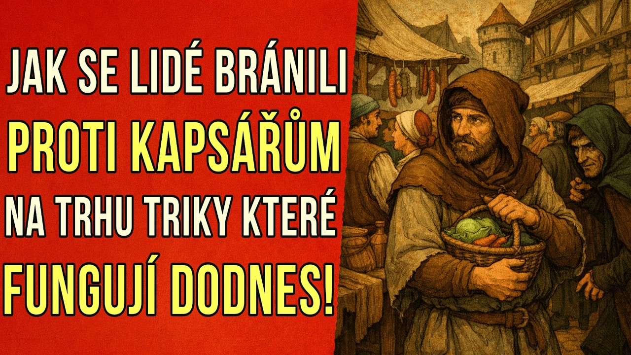 Jak se lidé bránili proti kapsářům na trhu: triky, které fungují dodnes!