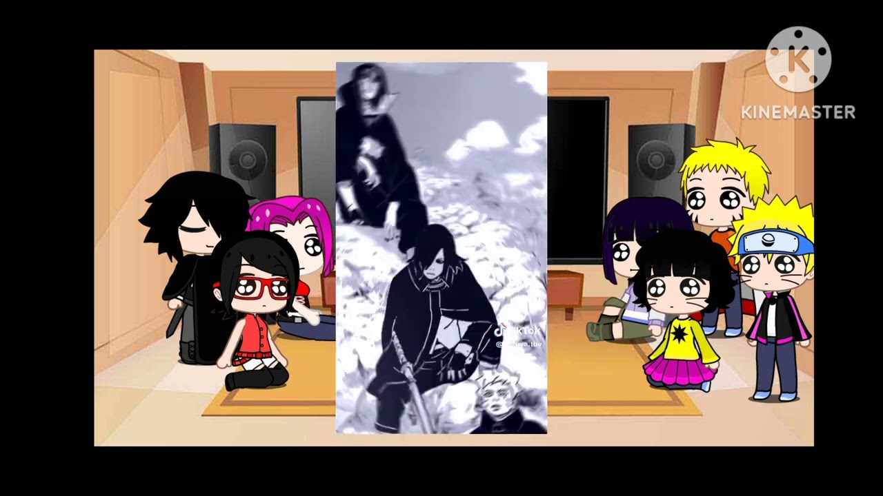 uchiha fam and Uzumaki fam react to....