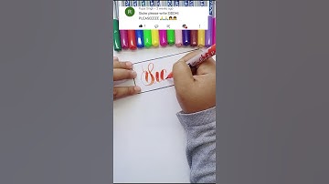 Siddhi name calligraphy || doms brush pen calligraphy || calligraphy name writing/WhatsApp status💕