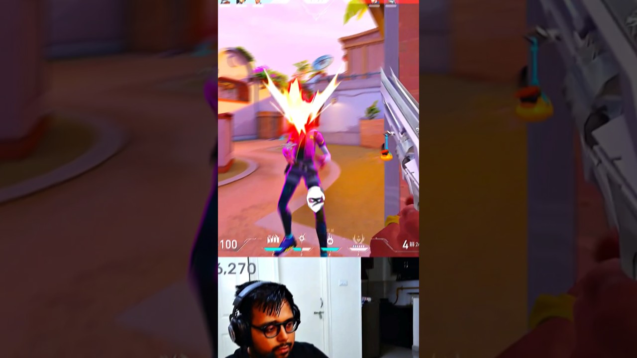 Sheriff 1 Taps are Satisfying #valorant #valorantclips #india