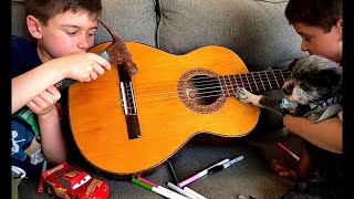 Having kids and Guitars at Home (Part 1)