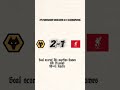 Ft: Liverpool 1-2 wolves