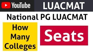 LUACMAT colleges List || National PG college lucknow || Lucknow University