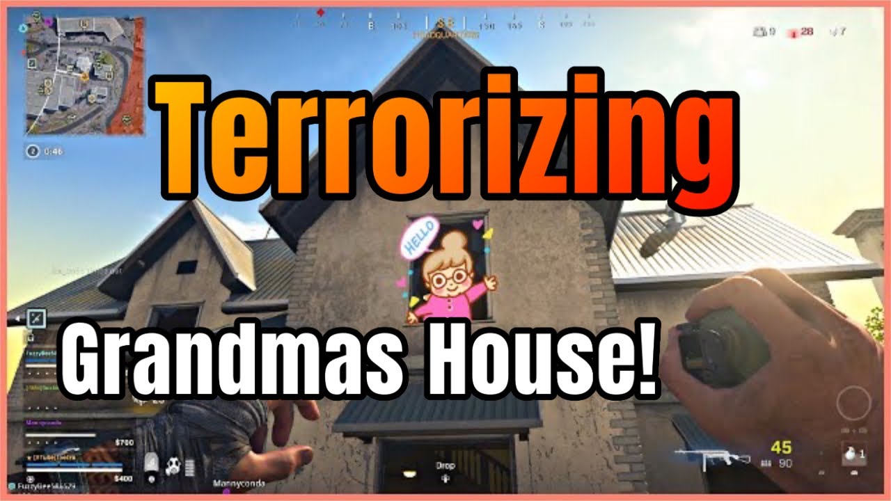 Terrorizing Grandmas House on Rebirth Island YouTube