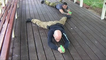 Systema Ground Work - hard surface - with gear load on. (Part 2)