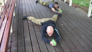 Systema Ground Work - hard surface - with gear load on. (Part 2)