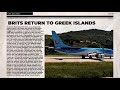 The Brits return to Greece (Part 1)