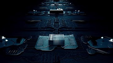 Circuit Board Loop V2 Motion Graphics