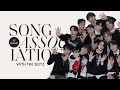 THE BOYZ Sing BTS, One Direction &amp; &quot;THRILL RIDE&quot; in a Game of Song Association | ELLE