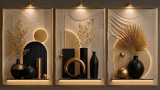 Elegant Shadows & Gold — Luxury Interior Art #4k #frametvart #homedecor screenshot 5
