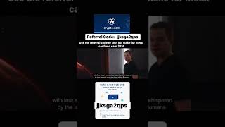 Get $25! by using referral code: jjksga2qps to sign up for Crypto.com