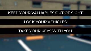 Gainesville Police Department - Prevent Car Burglaries