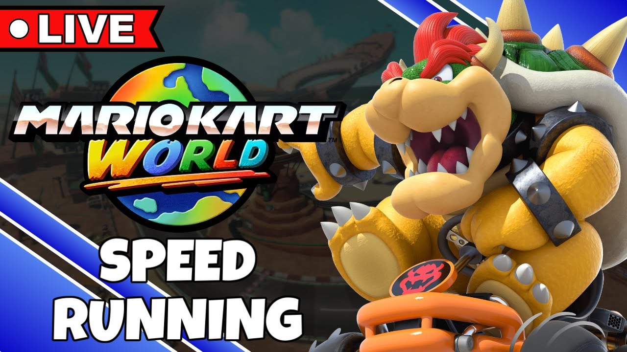 [🔴LIVE ] MEMBERS CHOICE: All Grands Prix Speed Running | Mario Kart World | PB - 