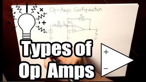Types of Op Amps [Very Simple]