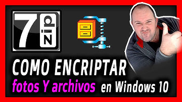 Como ENCRIPTAR cualquier archivo con 7ZIP  ⭐ Metodo de encriptacion AES 256 ⭐ Año 2024
