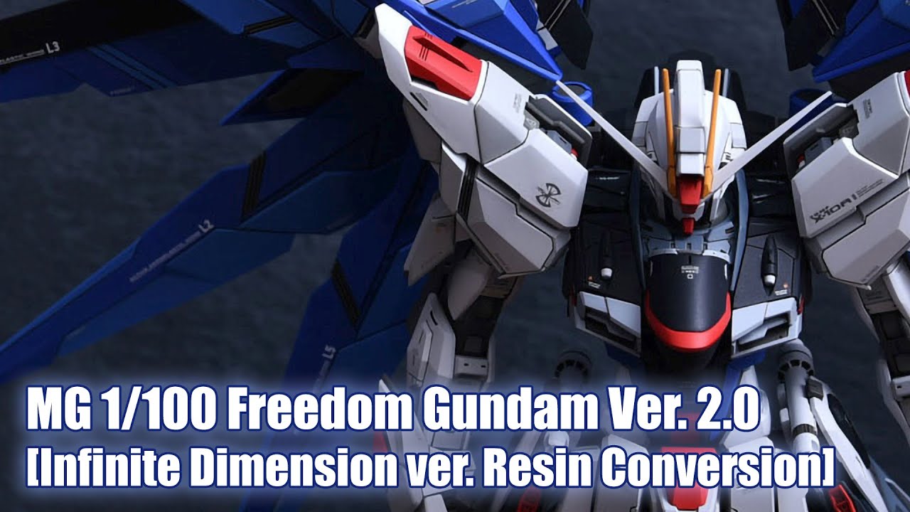 MG 1/100 Freedom Gundam Ver. 2.0 [Infinite Dimension ver. Resin