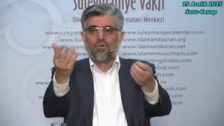 2015.12.15_s09-En'âm suresi 116'ya göre Allah,çoğunluğun yanlış yolda olacağını nerden biliyor?-540p