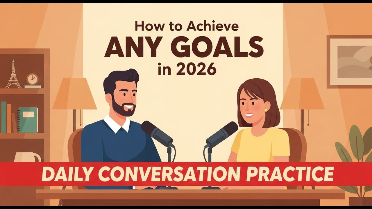 New Year Goals 2026: Make It Your Best Year! | English Listening & Speaking Practice (A1-A2)|Podcast