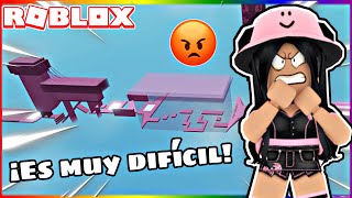 ESTO ES DIFÍCIL! - PASANDO UN OBBY SIN BRINCAR 😰 - NO JUMPING DIFFICULTY CHART OBBY - MICHI RØBLØX