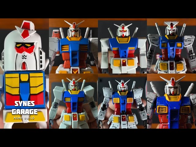 My Collections RX-78-2 Gundam | ASMR BUILD | Satisfuyeng - YouTube
