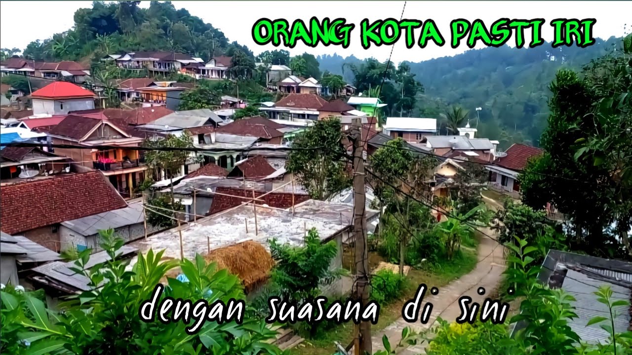 suasana pedesaan bantengan desa nyawangan sendang |pasti di rindukan orang kota .lereng gunung wilis