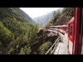 Matterhorn Gotthard Bahn (MGB) Brig Visp Zermat train Sony nex 5n video sample